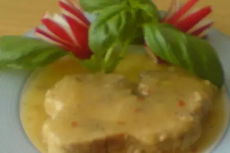 Свинина в апельсиновом соке