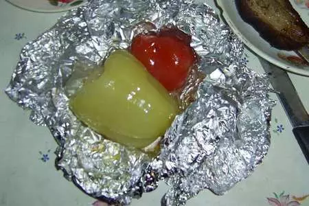 Перчик запеченый + шашлычок