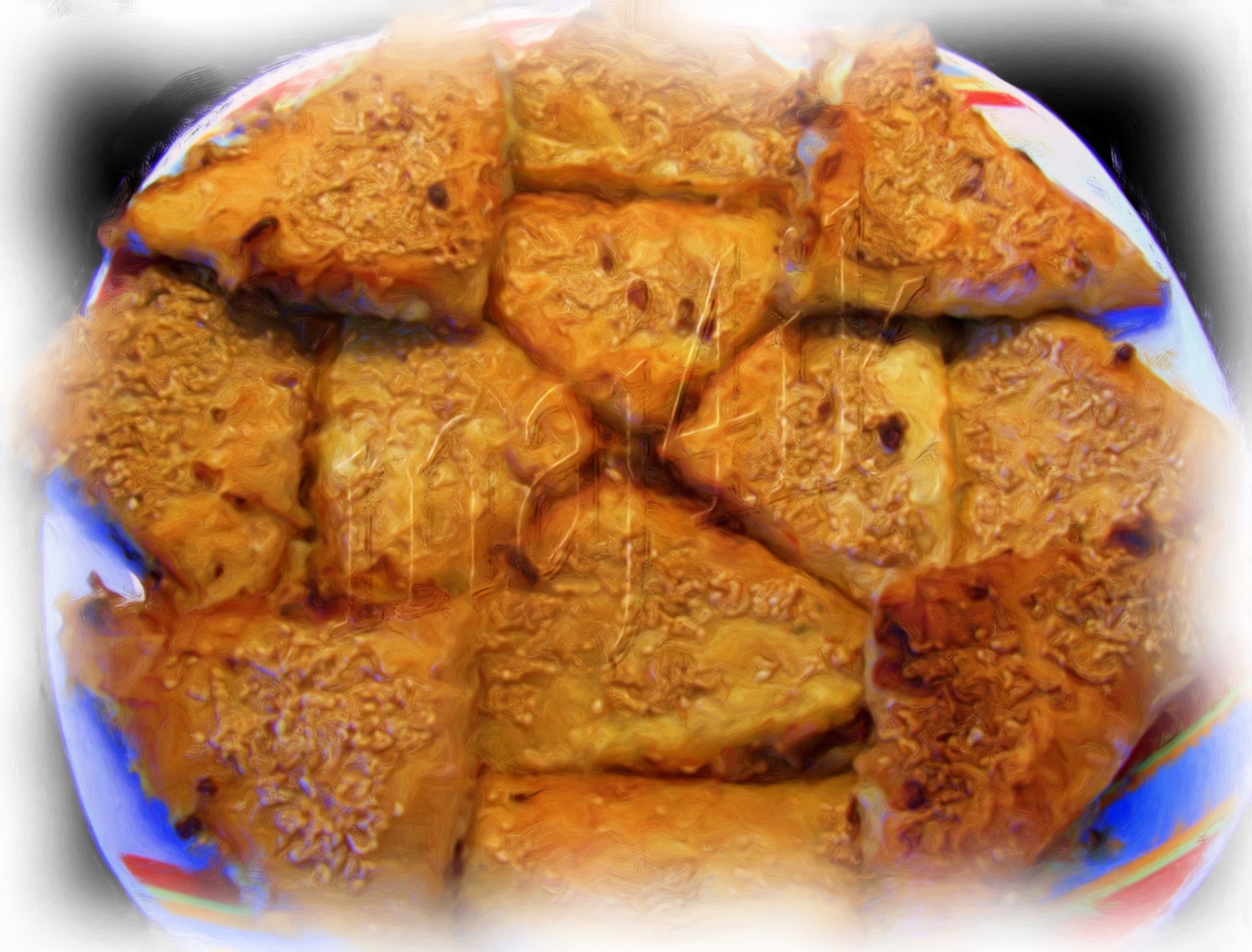 Ленивые пирожки из вафельных рулетов