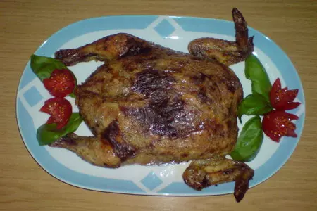 Фаршированная курица