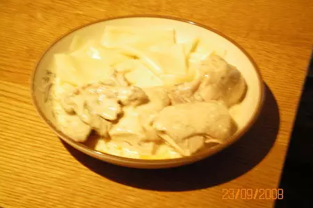 Гедлибже с мамалыгой