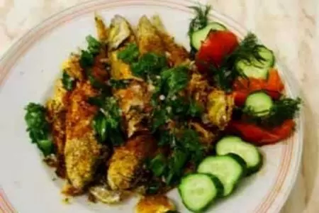 Ставрида черноморская - вкусная, одетая в кукурузное пальто