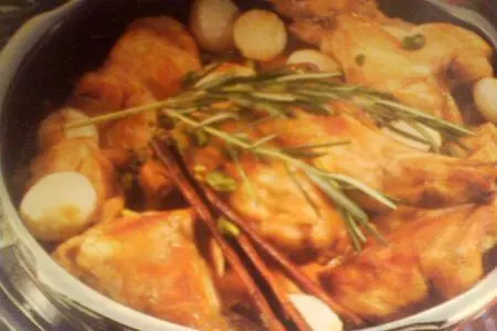 Кролик с фисташками