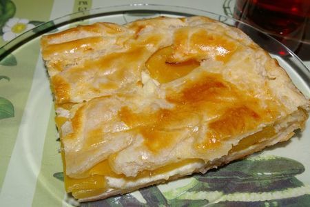 Пирог с маскарпоне "манго"