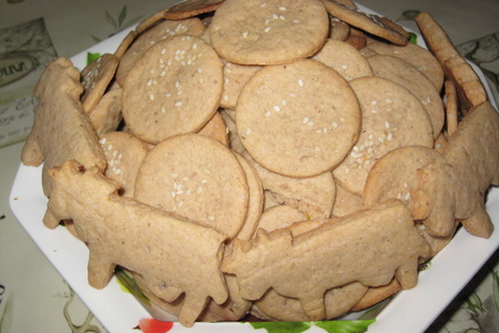 Пряное печенье (gingersnap cookies)