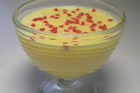 Нежнейший апельсиновый мусс.