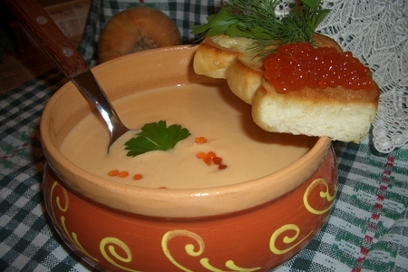 Крем-суп с копченным лососем по-фински