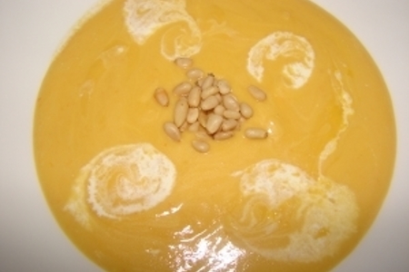 Суп из тыквы и моркови