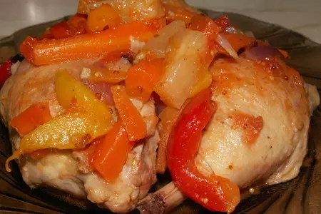 Курица в кисло-сладком маринаде