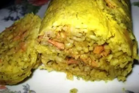 Рисовая колбаса