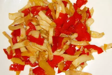 Салат "мистраль" с тыквой