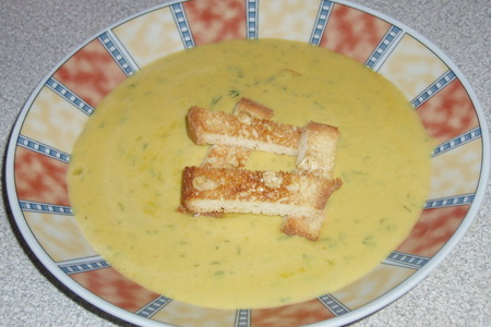 Крем-суп овощной