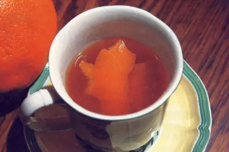 Чай с апельсином