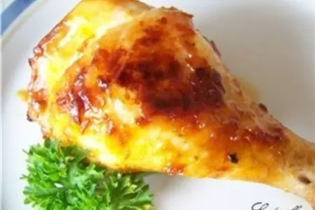 Курица с аджикой и майонезом