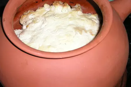 Цветная капуста в горшочке