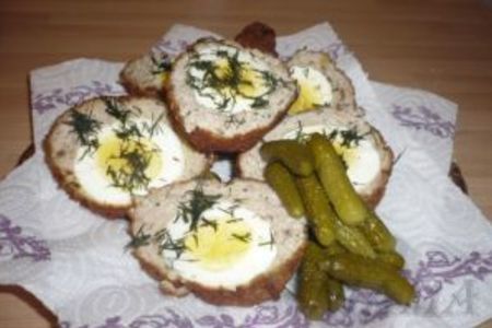Фото к рецепту: Яйца по шотландски