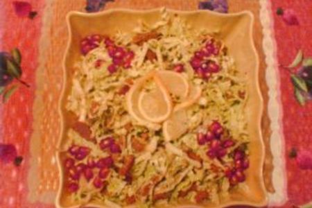Фото к рецепту: Салат с мидиями