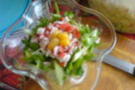 Салат из морепродуктов (думаю, что вариант)