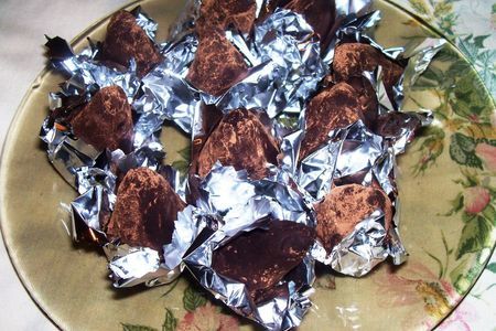 Фото к рецепту: Трюфели из какао