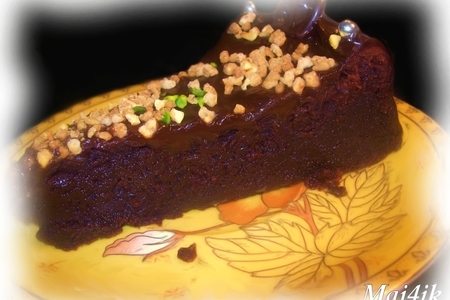 Торт "шоколадное наслаждение" (влажный, нежный, ну просто обалденно вкусный)