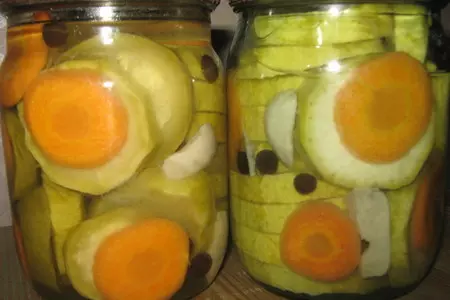 Маринованные кабачки по корейски