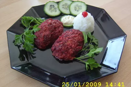 Котлеты свекольные