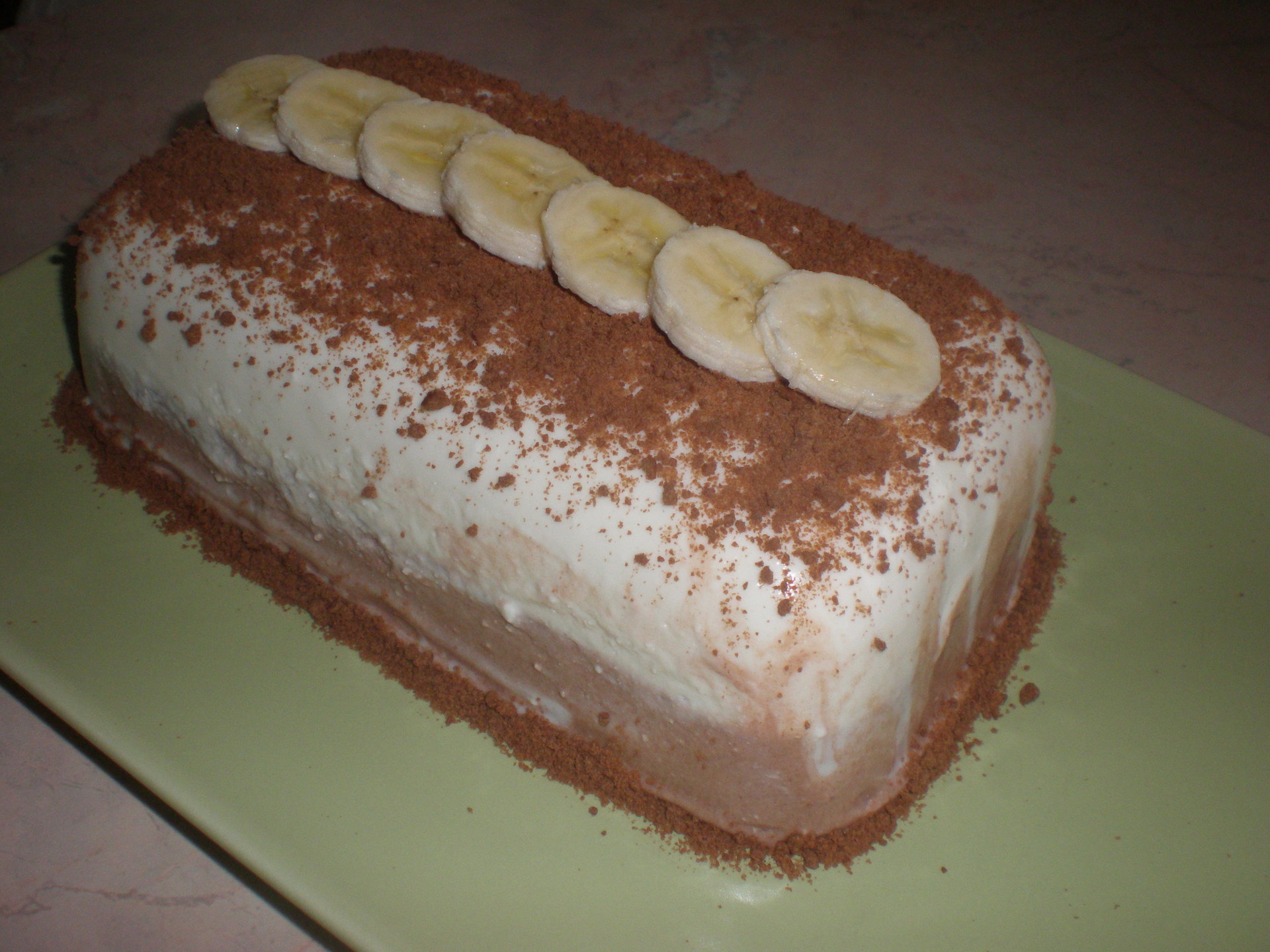 Творожный десерт с бананом. от милочка 2703