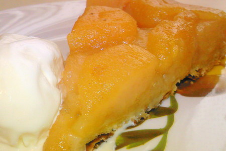 Тарт татен или перевернутый яблочный пирог