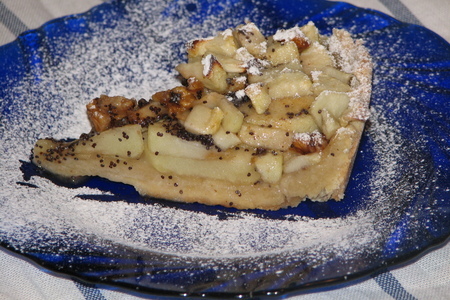 Фото к рецепту: Яблочный пирог "для пятничного вечера"