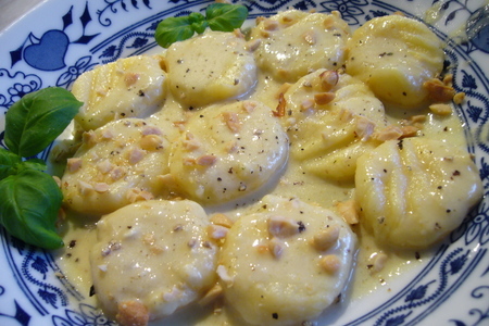 Ньокки (gnocchi) с сырным соусом