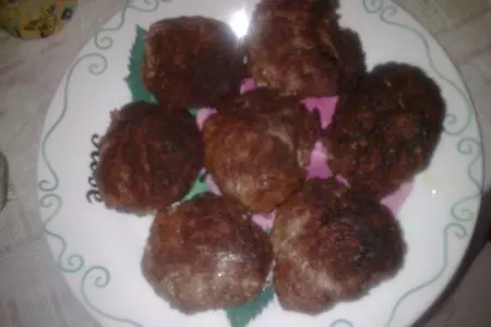 Котлетки индюшачьи с творогом и зеленым луком