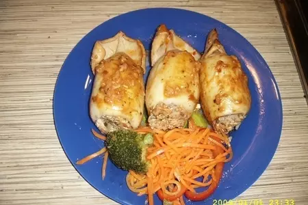 Фаршированные кальмары