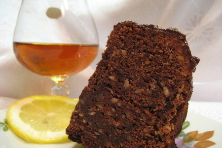 Шоколадный кекс с виски