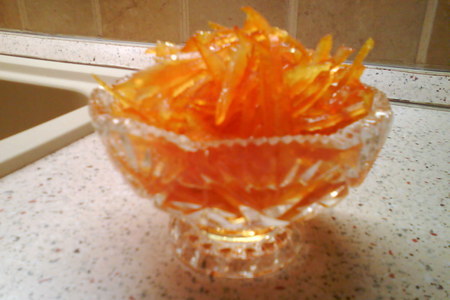 Цукаты из апельсиновых корочек