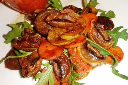 Фото к рецепту: Овощи-гриль в маринаде