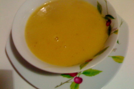 Чечевичный суп-пюре из 2-х видов чечевицы