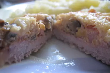 Мясо под нежной шубкой