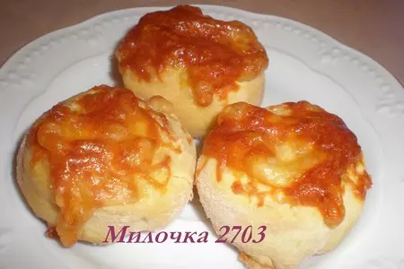Простые сырные булочки