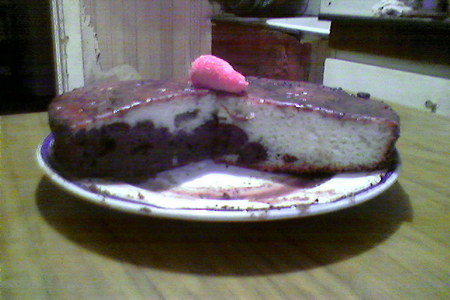 Фото к рецепту: Торт "зебра" в шоколадной глазури