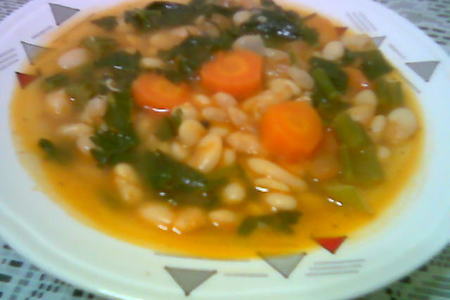 Фасолада-суп с фасолью.