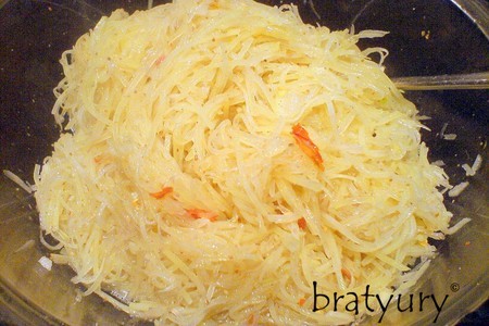 Фото к рецепту: Салат «картофель по-корейски»