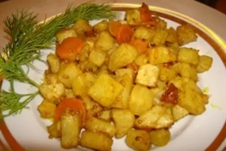 Печеный сельдерей
