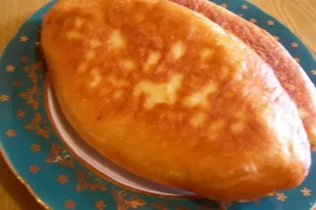 Постные жаренные пирожки с картошкой