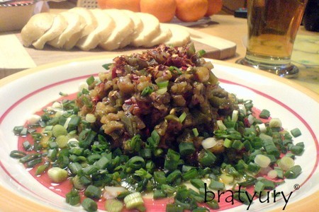 Фото к рецепту: Замес овощной (он же рататуй или рагу), но не жареный, а  тушёный