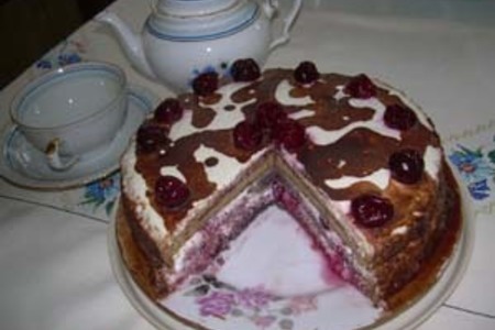 Торт "вишневый"