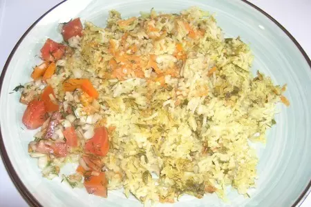 Курица запеченая под рисом