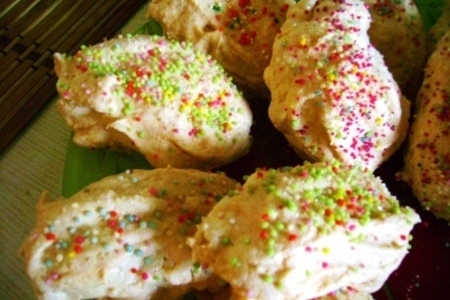 Фото к рецепту: Печенье - пышные палочки