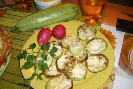 Чесночные кабачки