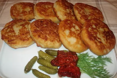 Котлеты в картофельной обёртке