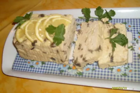 Куриный паштет с грибами